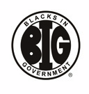 Blacks In Gov't Logo
